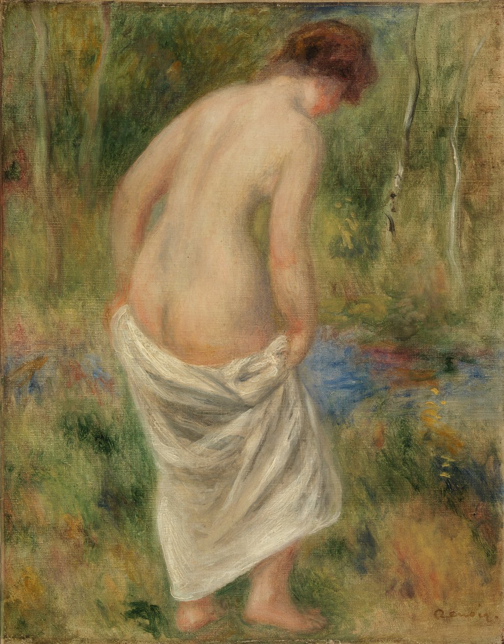 Etter badet av Pierre Auguste Renoir