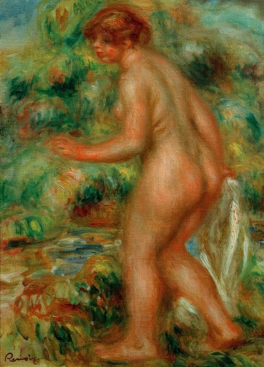 Baigneuse av Pierre Auguste Renoir