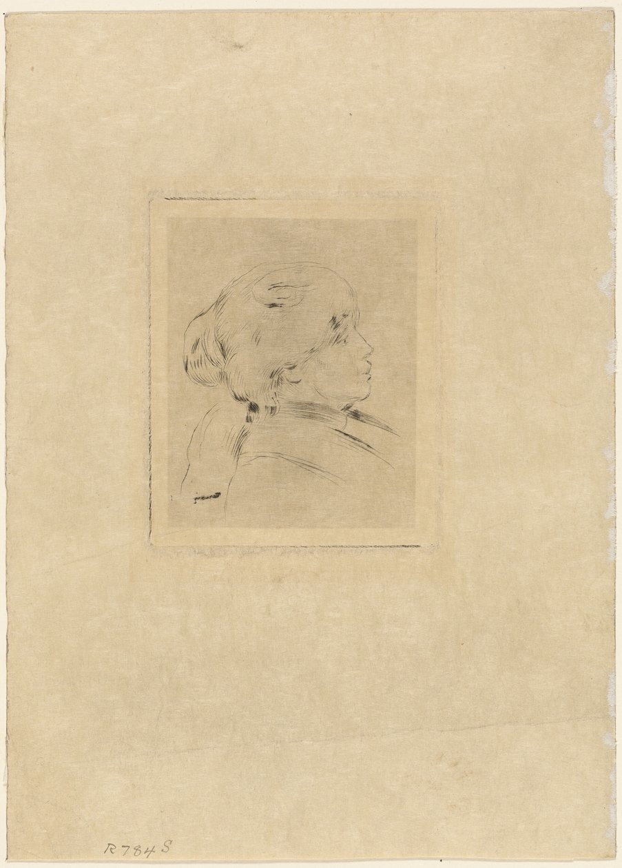 Berthe Morisot av Pierre Auguste Renoir