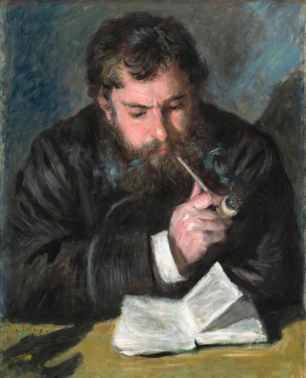 Claude Monet, 1872. av Pierre Auguste Renoir