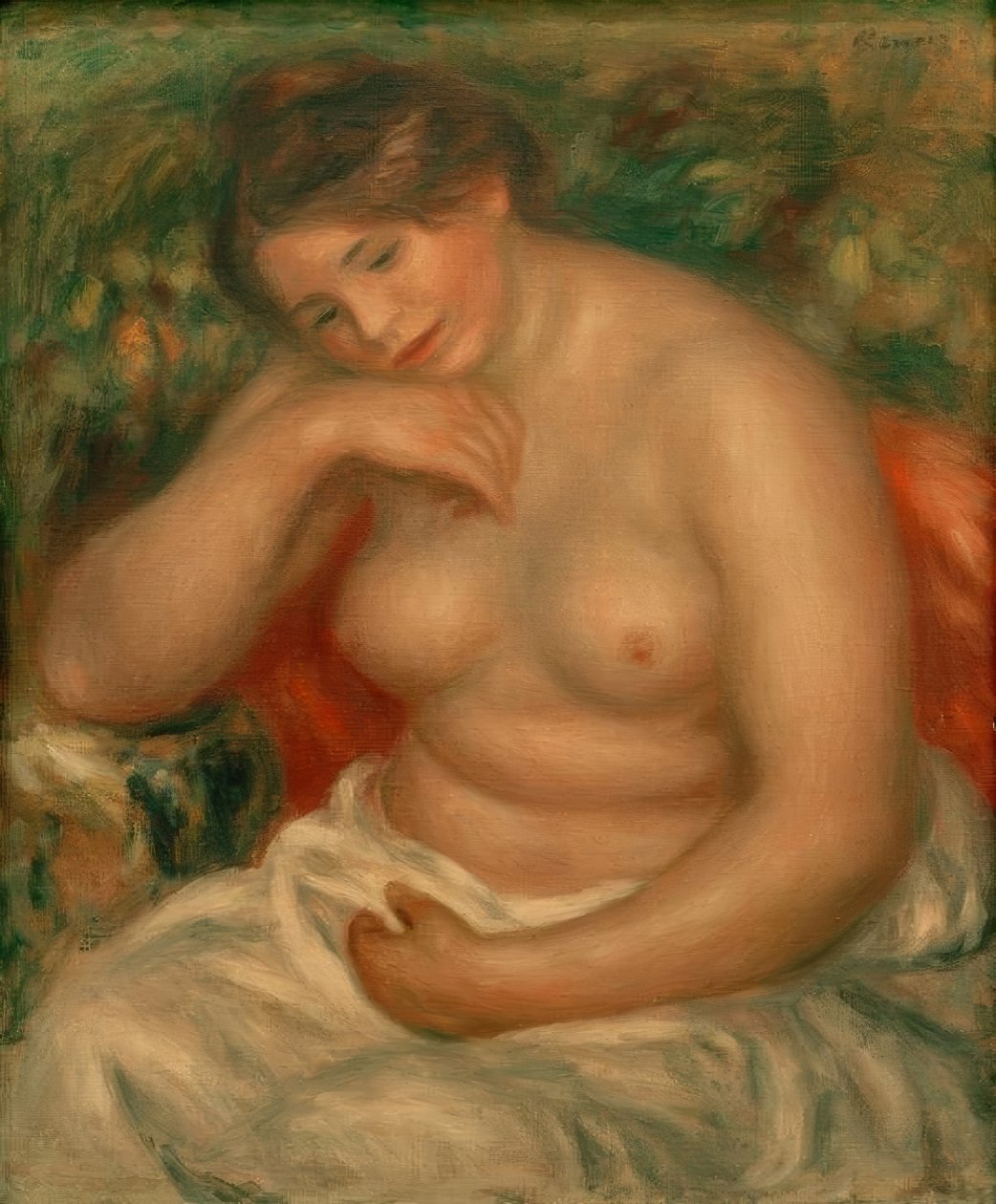 Soverom (stor naken) av Pierre Auguste Renoir