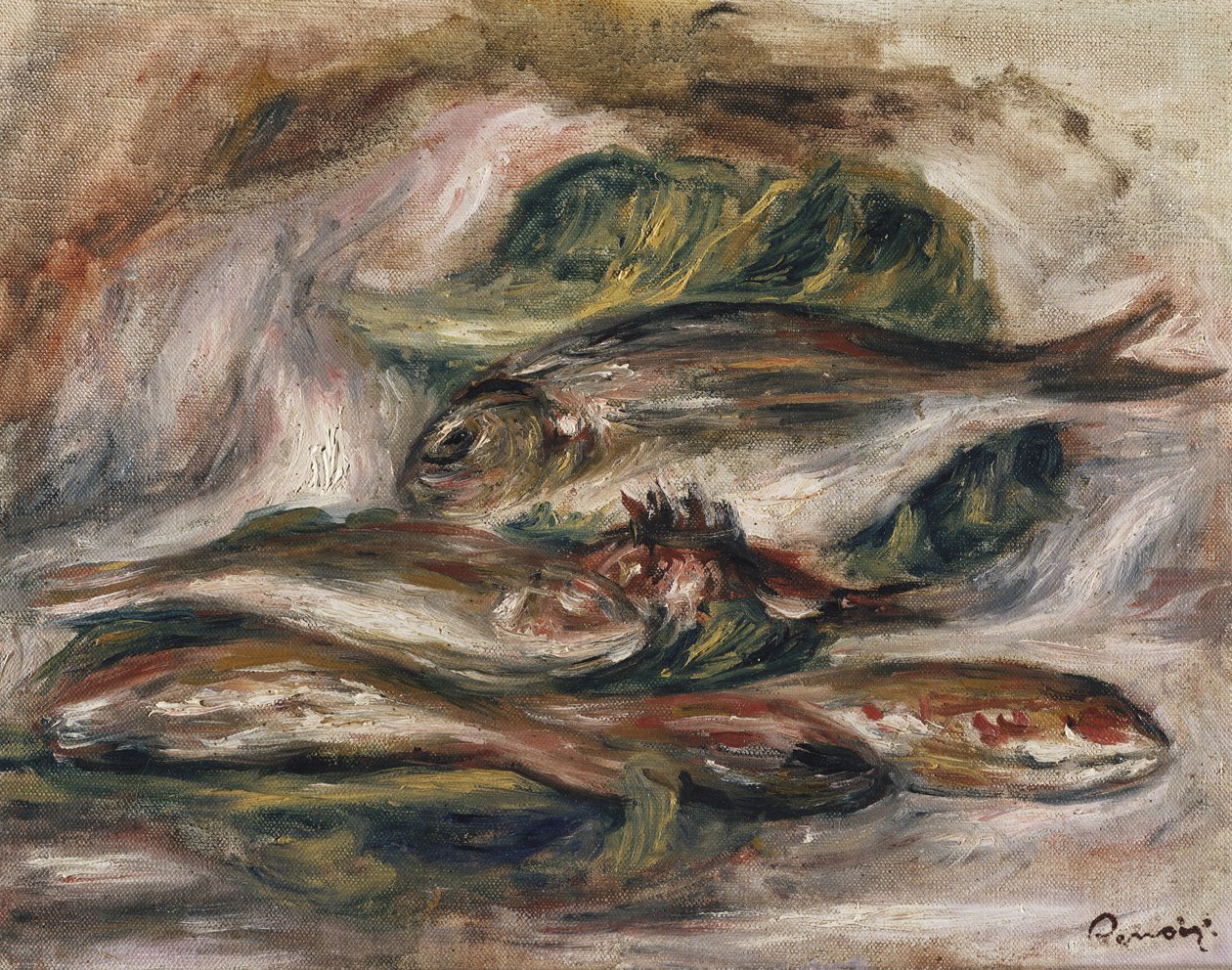 Fisk, ca. 1919 av Pierre Auguste Renoir