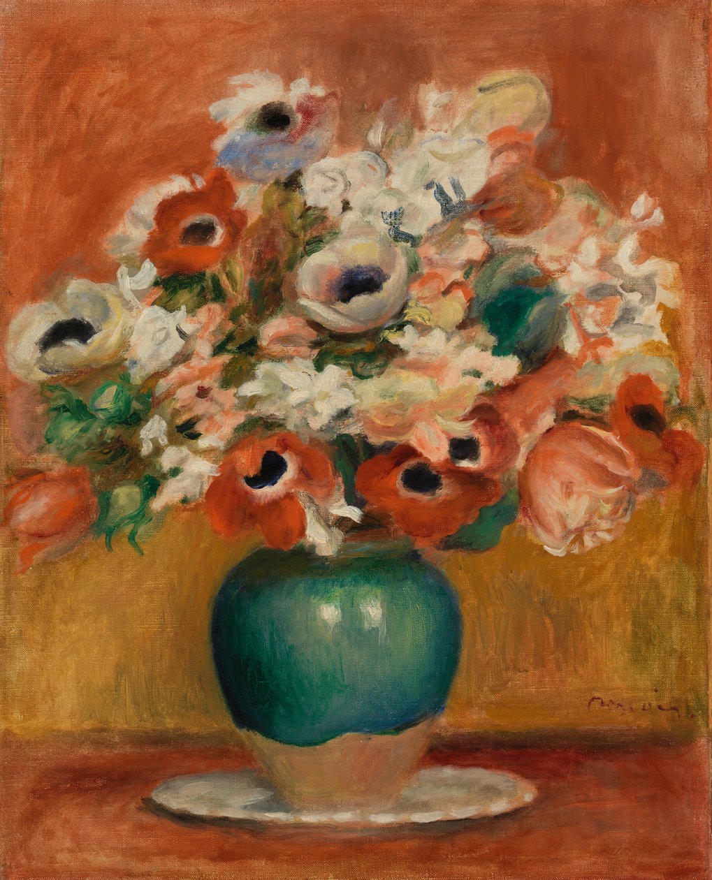 Blomster (Fleurs) av Pierre Auguste Renoir
