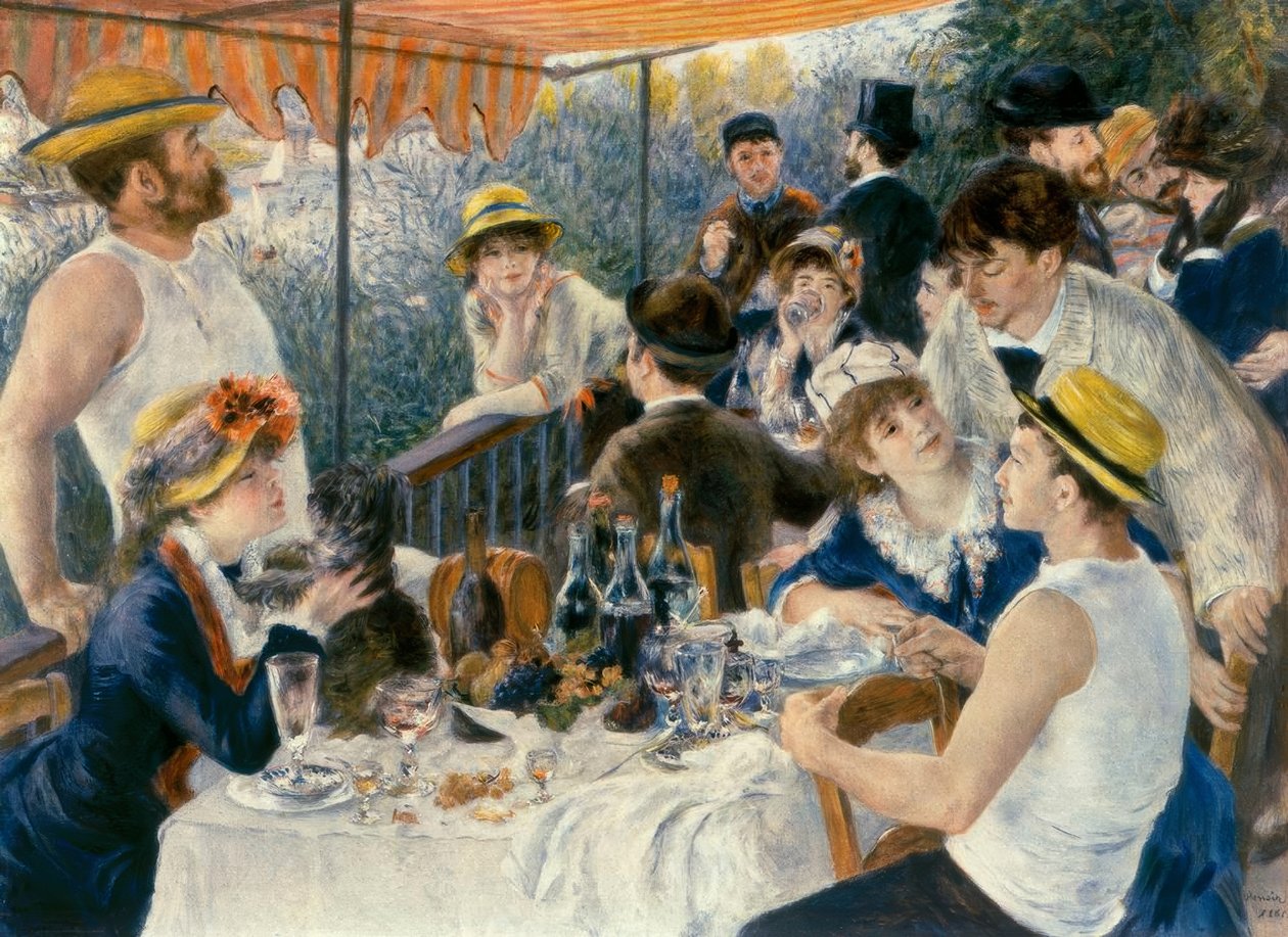 Frokost til roerne av Pierre Auguste Renoir