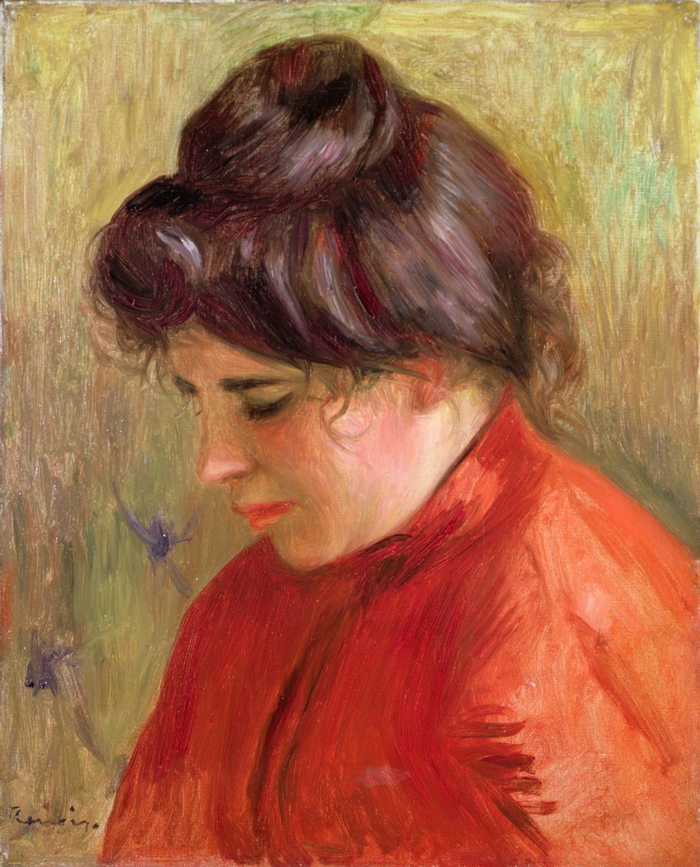Gabrielle (olje på lerret) av Pierre Auguste Renoir