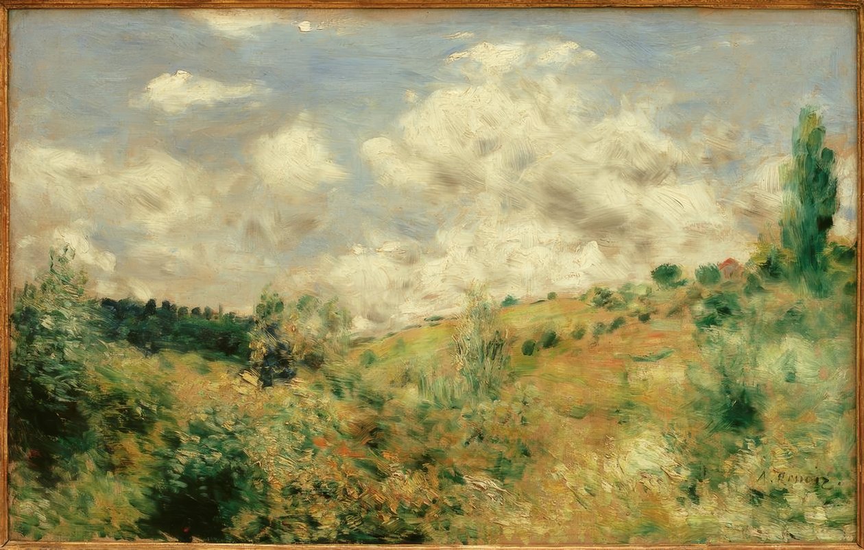 Stor vind. Kulingen. av Pierre Auguste Renoir