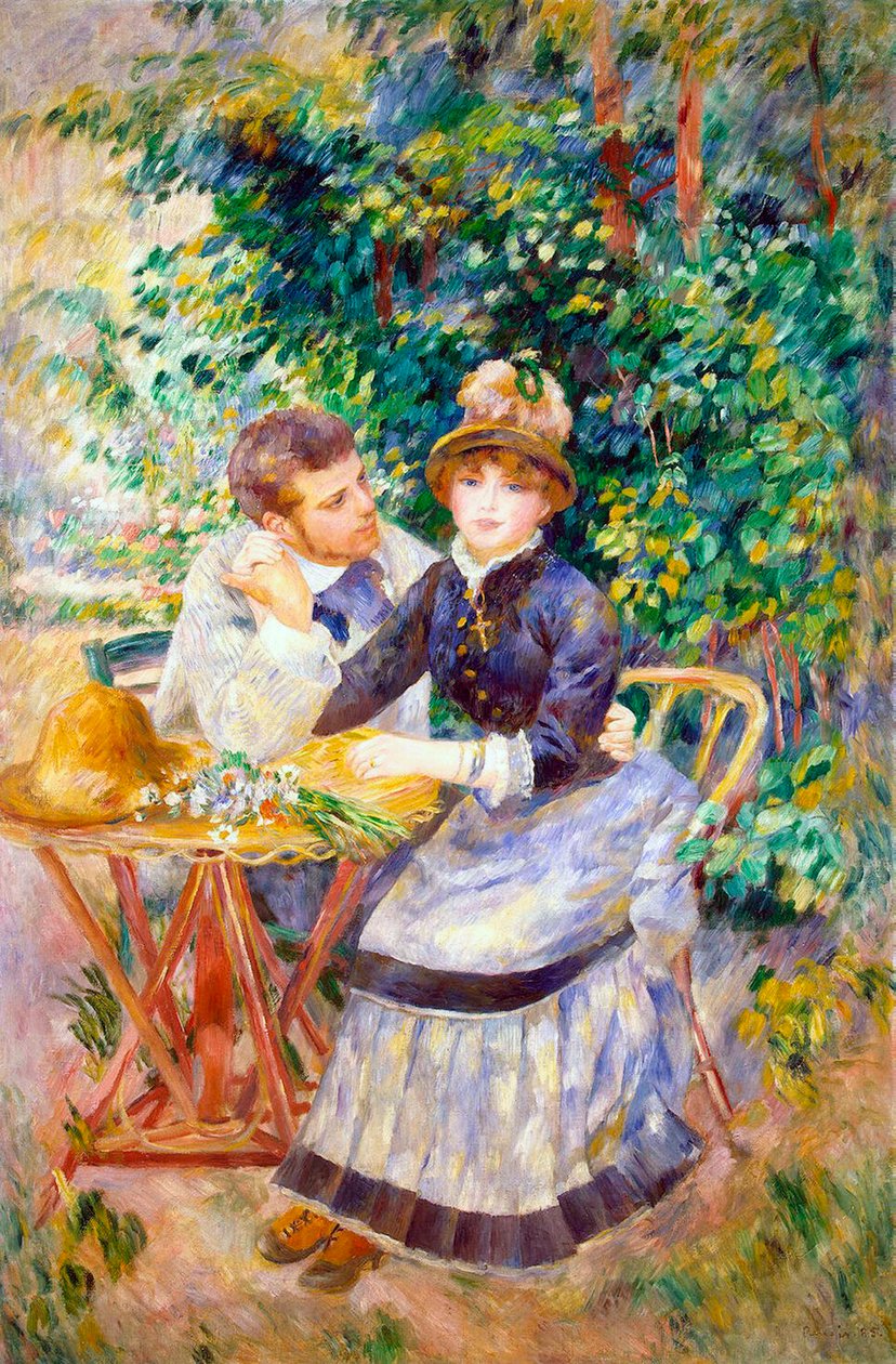 I hagen, 1885. av Pierre Auguste Renoir