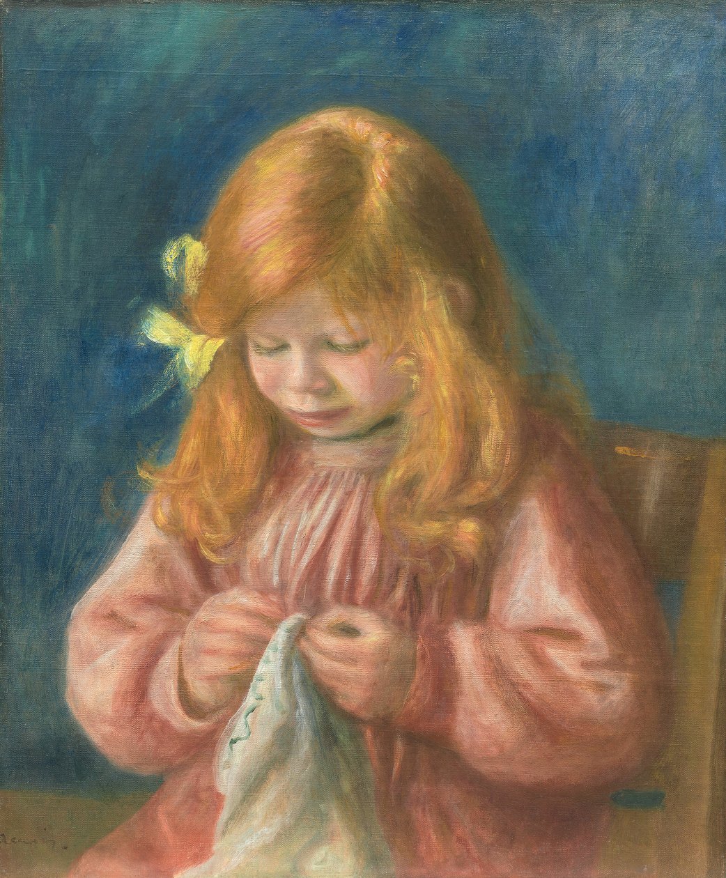 Jean Renoir Sying, 18991900. av Pierre Auguste Renoir
