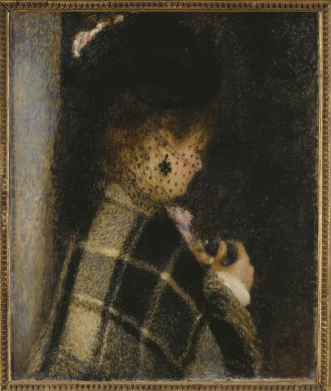 Ung kvinne med slør av Pierre Auguste Renoir