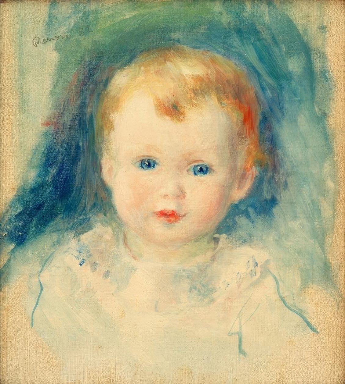 Barneportrett av Pierre Auguste Renoir
