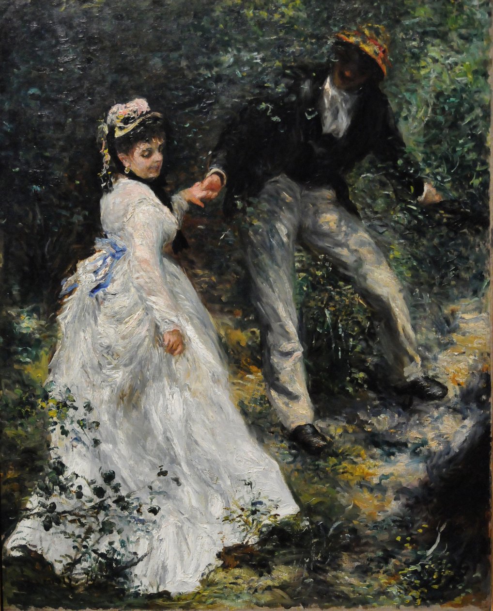 Promenaden, 1870 av Pierre Auguste Renoir
