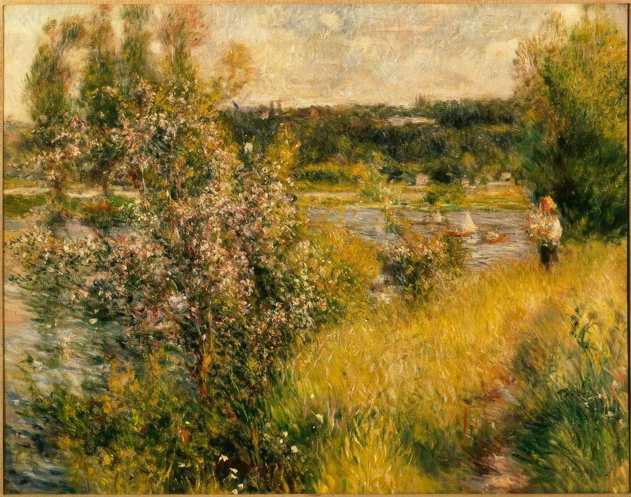 Seinen ved Chatou av Pierre Auguste Renoir