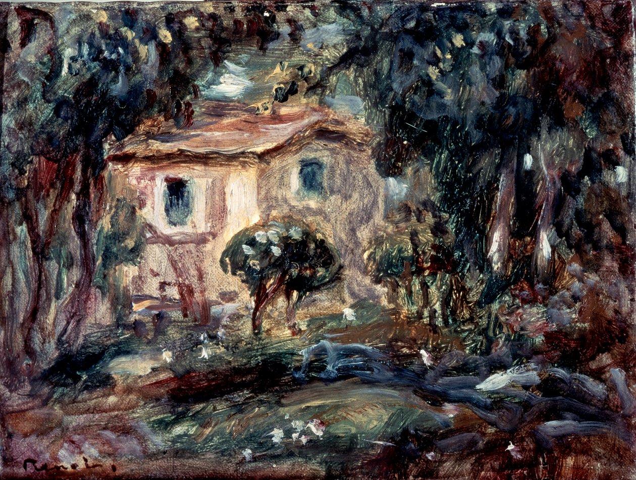 Landskap. Le Cannet, 1902. av Pierre Auguste Renoir