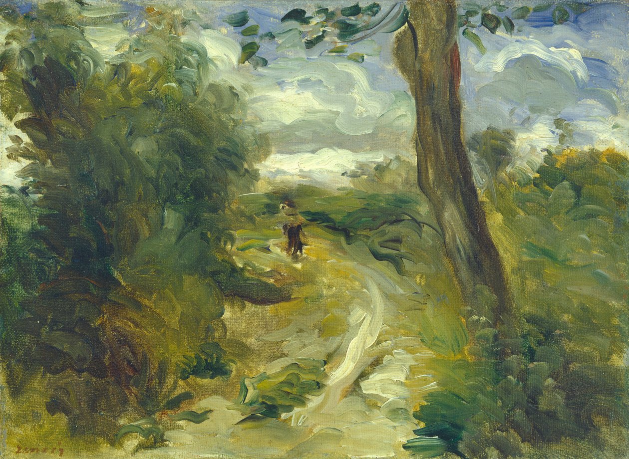 Landskap mellom stormer, 18741875. av Pierre Auguste Renoir