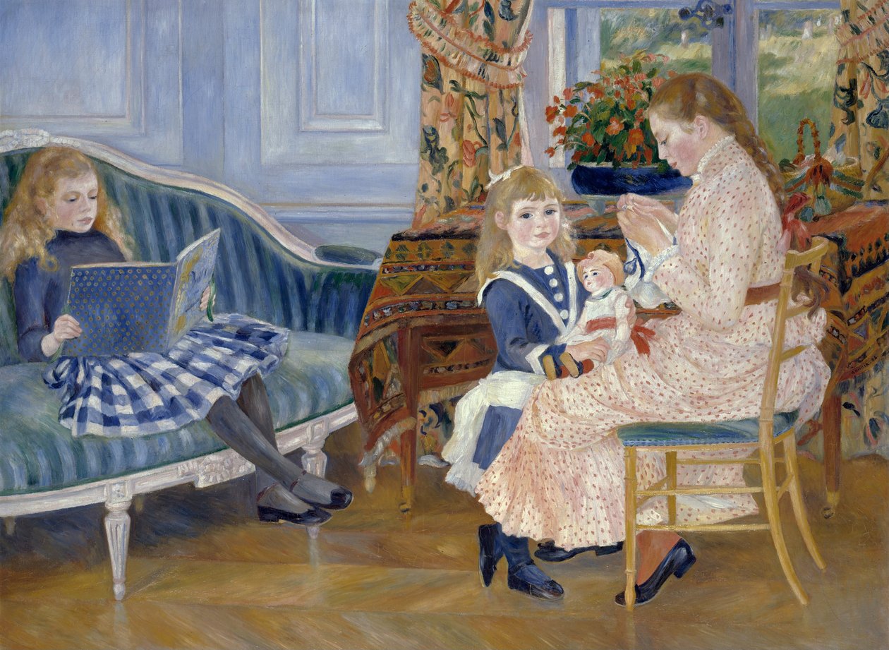 Barnas ettermiddag på Wargemont av Pierre Auguste Renoir