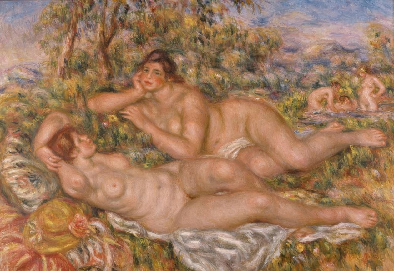 Svømmere av Pierre Auguste Renoir