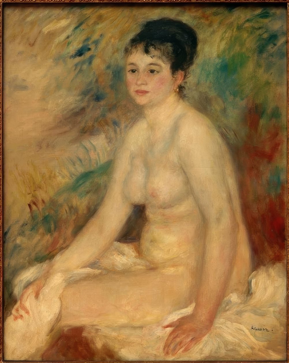 Etter badet av Pierre Auguste Renoir