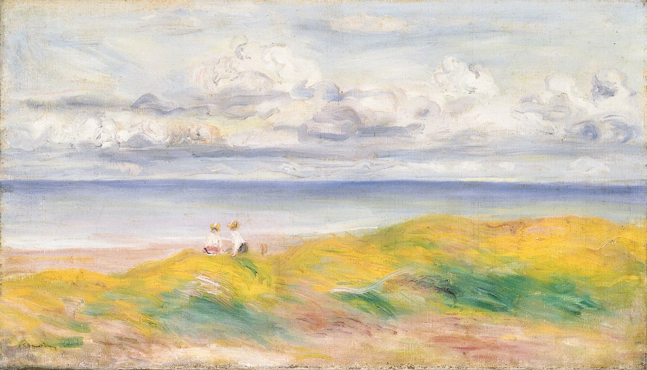 På klippene, 1880 av Pierre Auguste Renoir