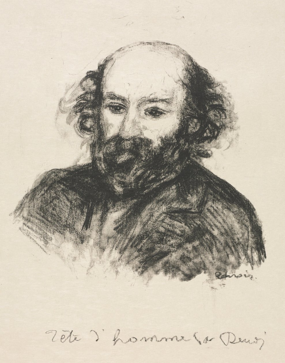 Paul Cézanne, ca. 1902. av Pierre Auguste Renoir