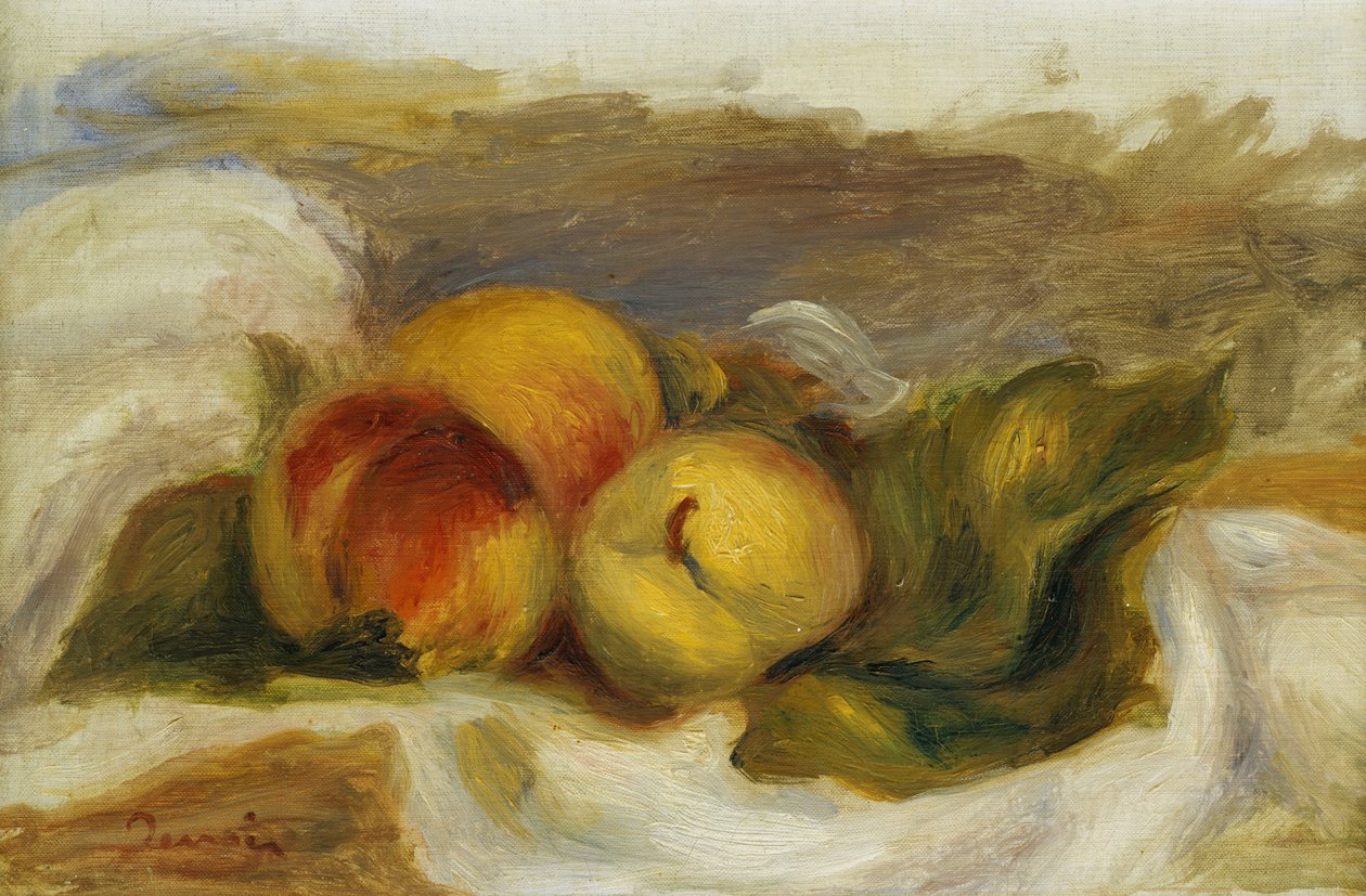 Ferskener; Les Peches, ca. 1898 av Pierre Auguste Renoir