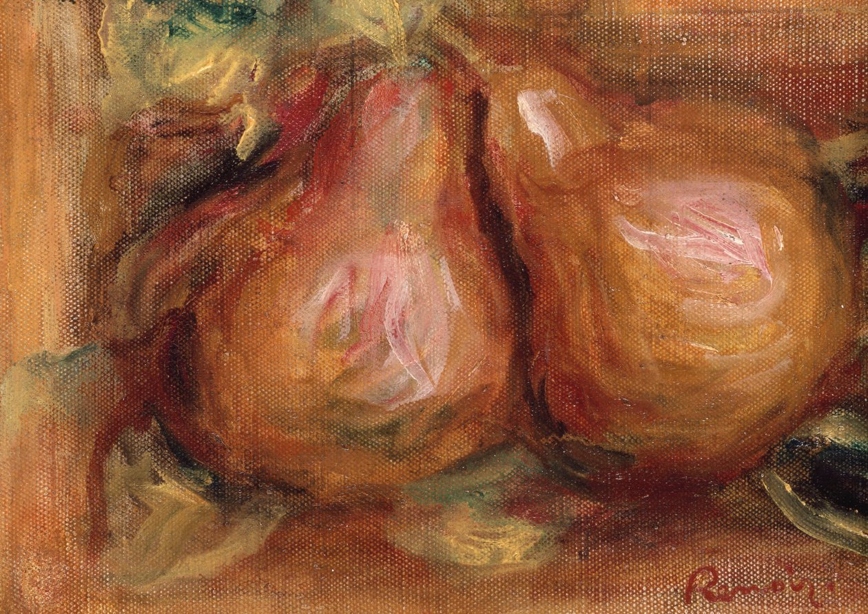 Pærer; Pærer, ca. 1915 av Pierre Auguste Renoir