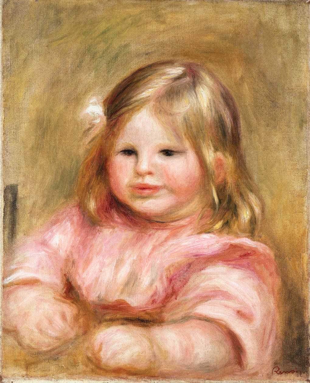 Portrett av Coco, ca. 1903-04 av Pierre Auguste Renoir