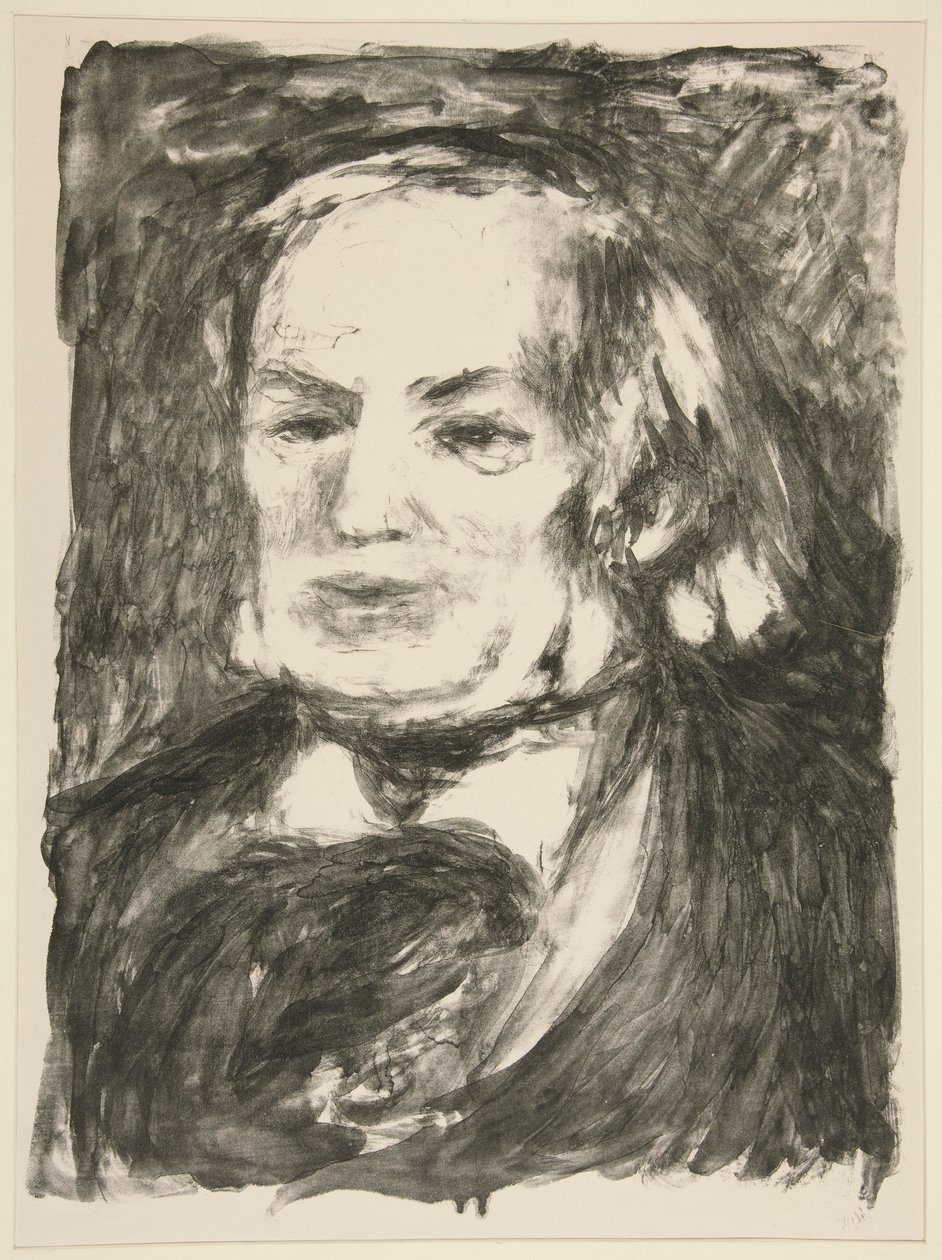 Portrett av Richard Wagner av Pierre Auguste Renoir