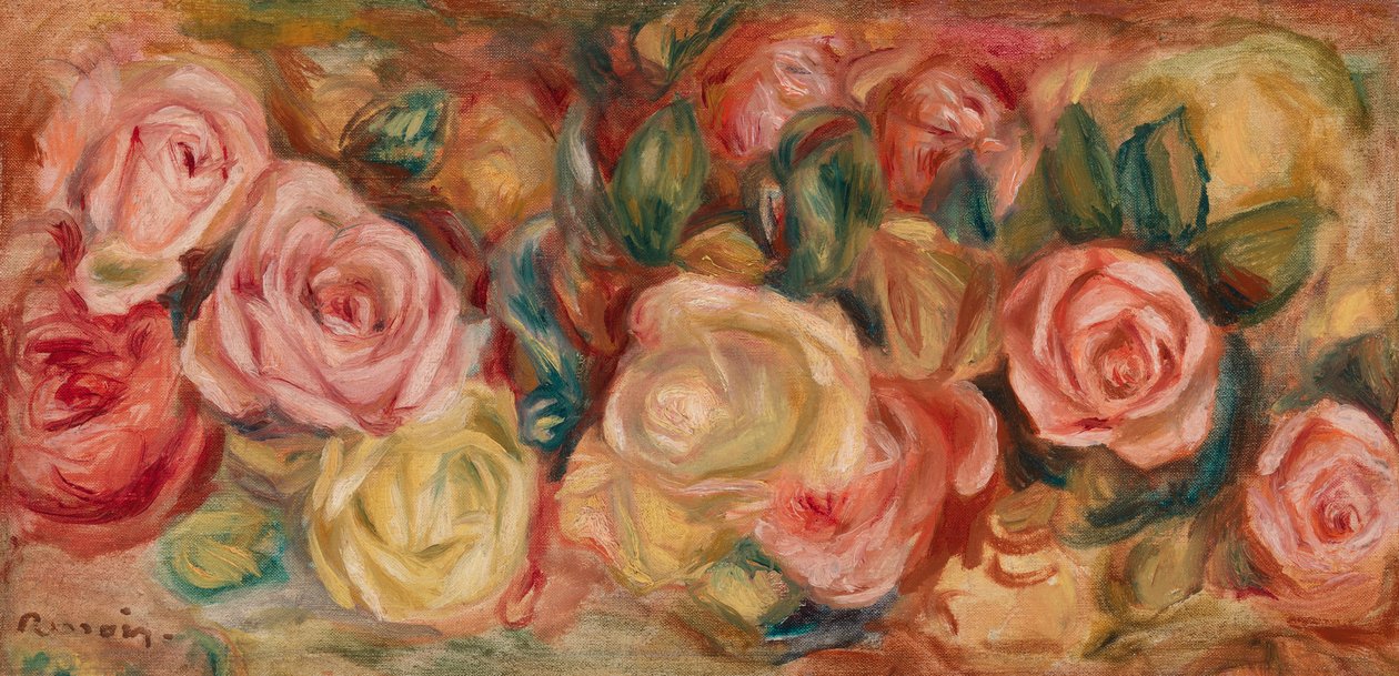 Roser (roser) av Pierre Auguste Renoir
