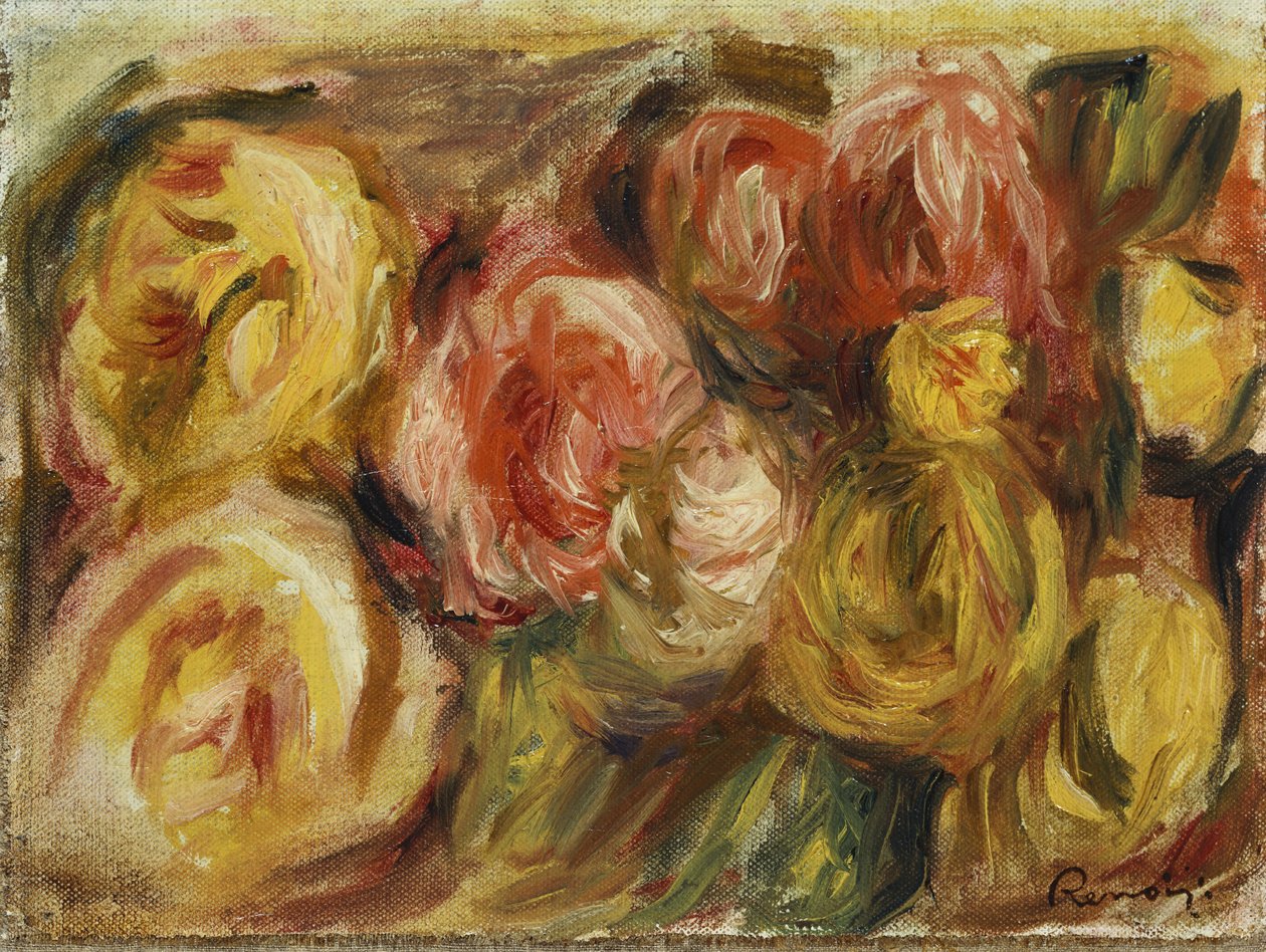 Roser, 1919 av Pierre Auguste Renoir