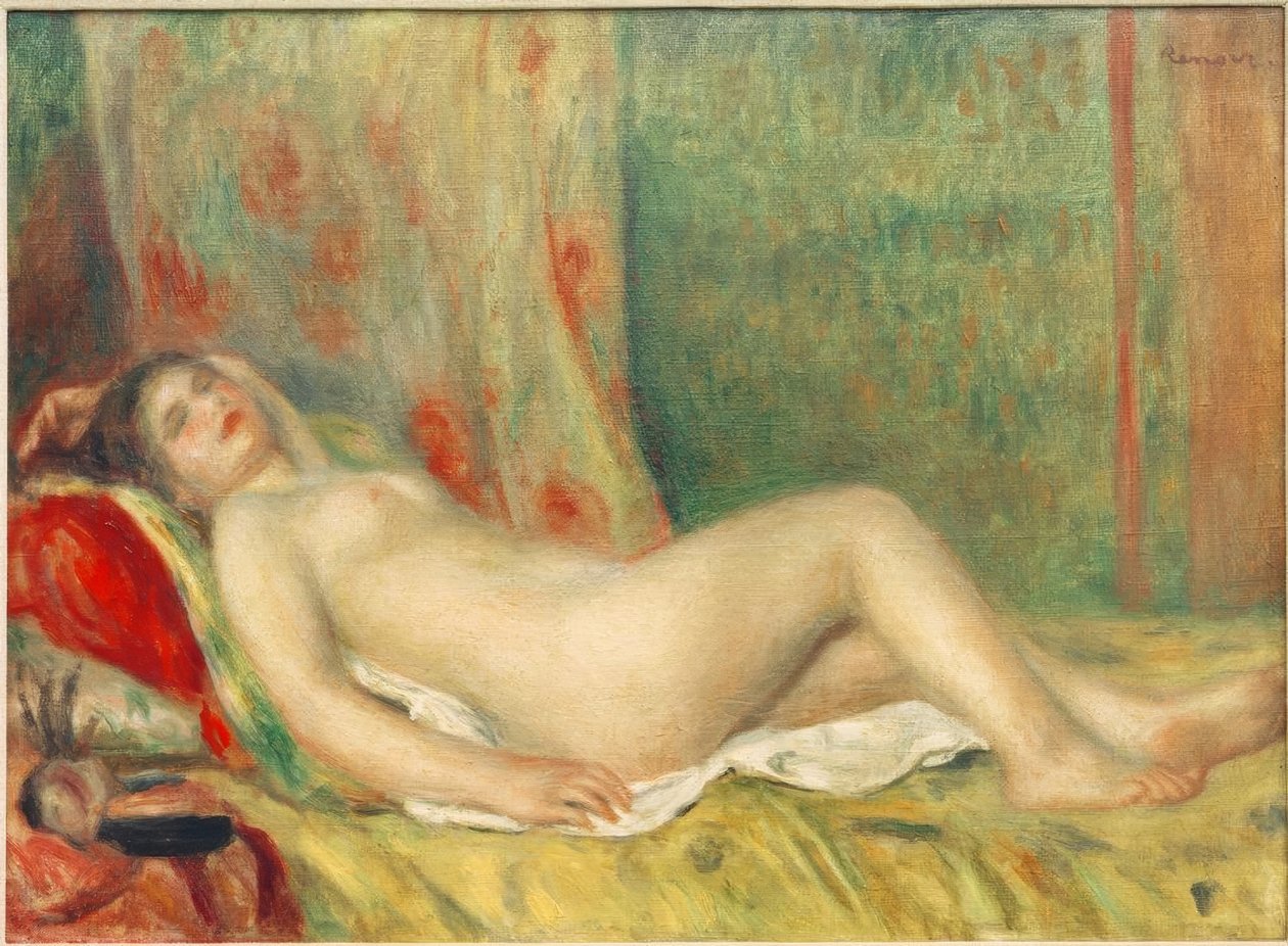 Sovende handling av Pierre Auguste Renoir