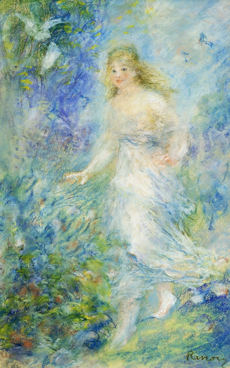 Vår av Pierre Auguste Renoir