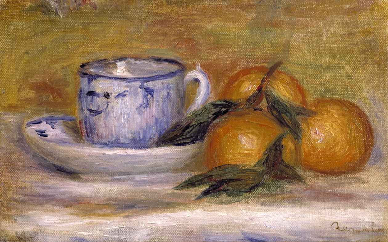 Stilleben, ca. 1908 (olje på lerret) av Pierre Auguste Renoir