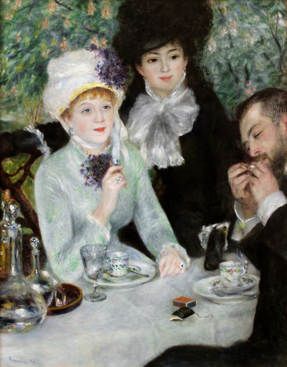 The End of Luncheon, 1879 av Pierre Auguste Renoir
