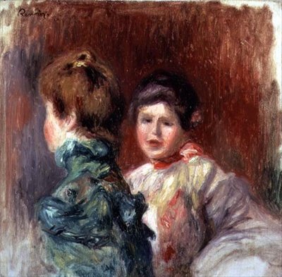 To kvinners hoder av Pierre Auguste Renoir