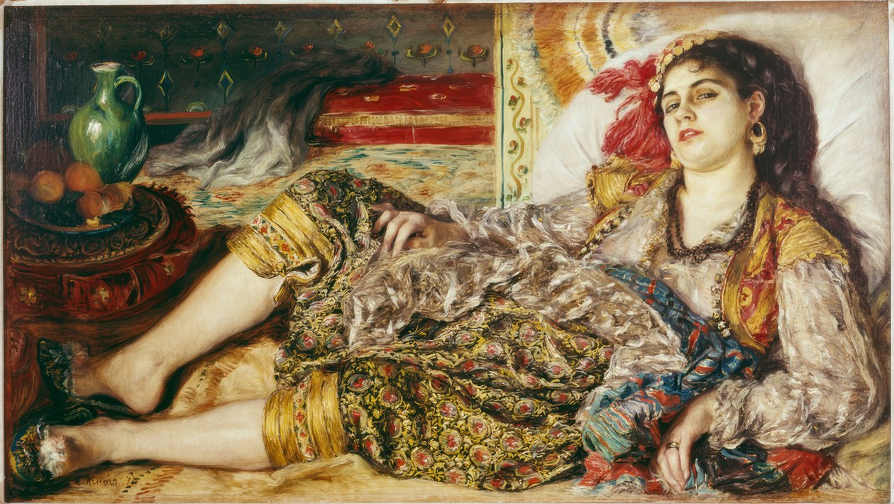 En kvinne fra Alger av Pierre Auguste Renoir