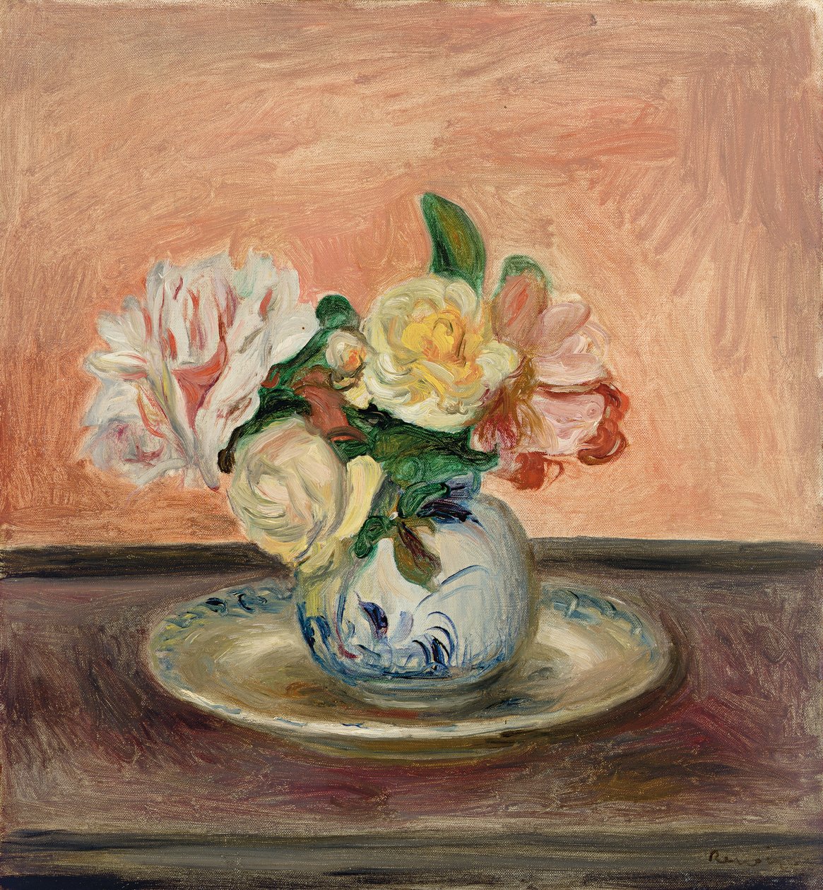 Vase med blomster, 1901 av Pierre Auguste Renoir