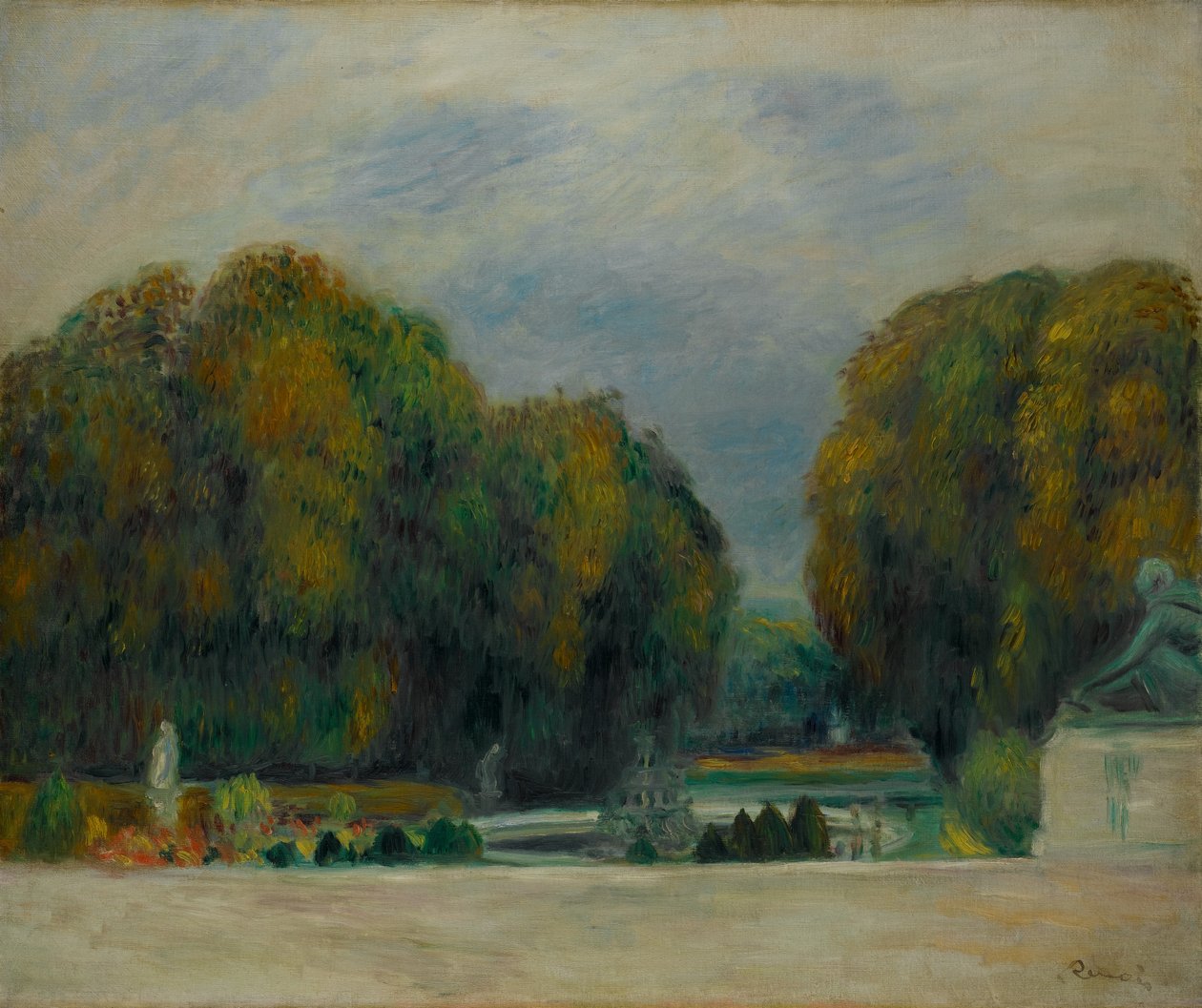 Versailles, 1900-1905. av Pierre Auguste Renoir
