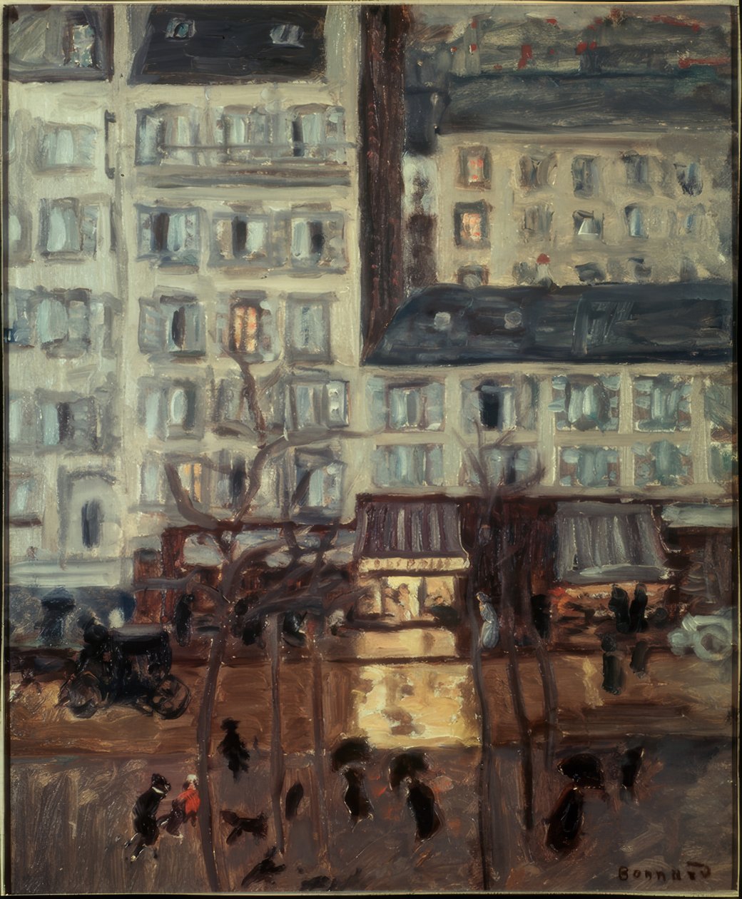 Boulevard de Clichy av Pierre Bonnard