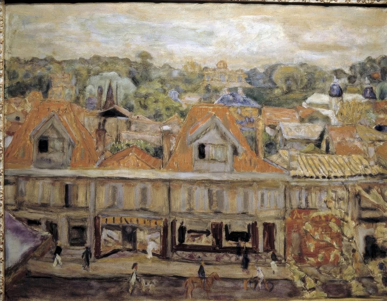 ARCACHON STREET av Pierre Bonnard