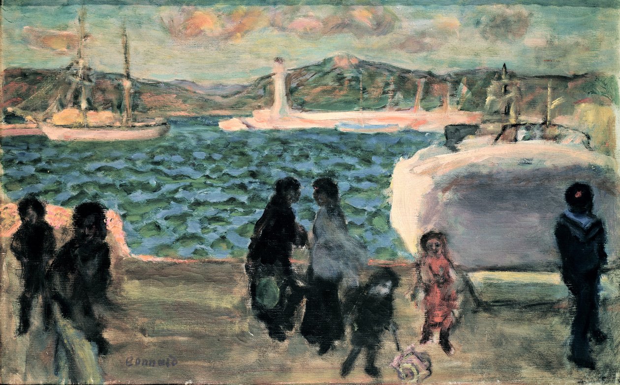 Cannes, 1947 av Pierre Bonnard