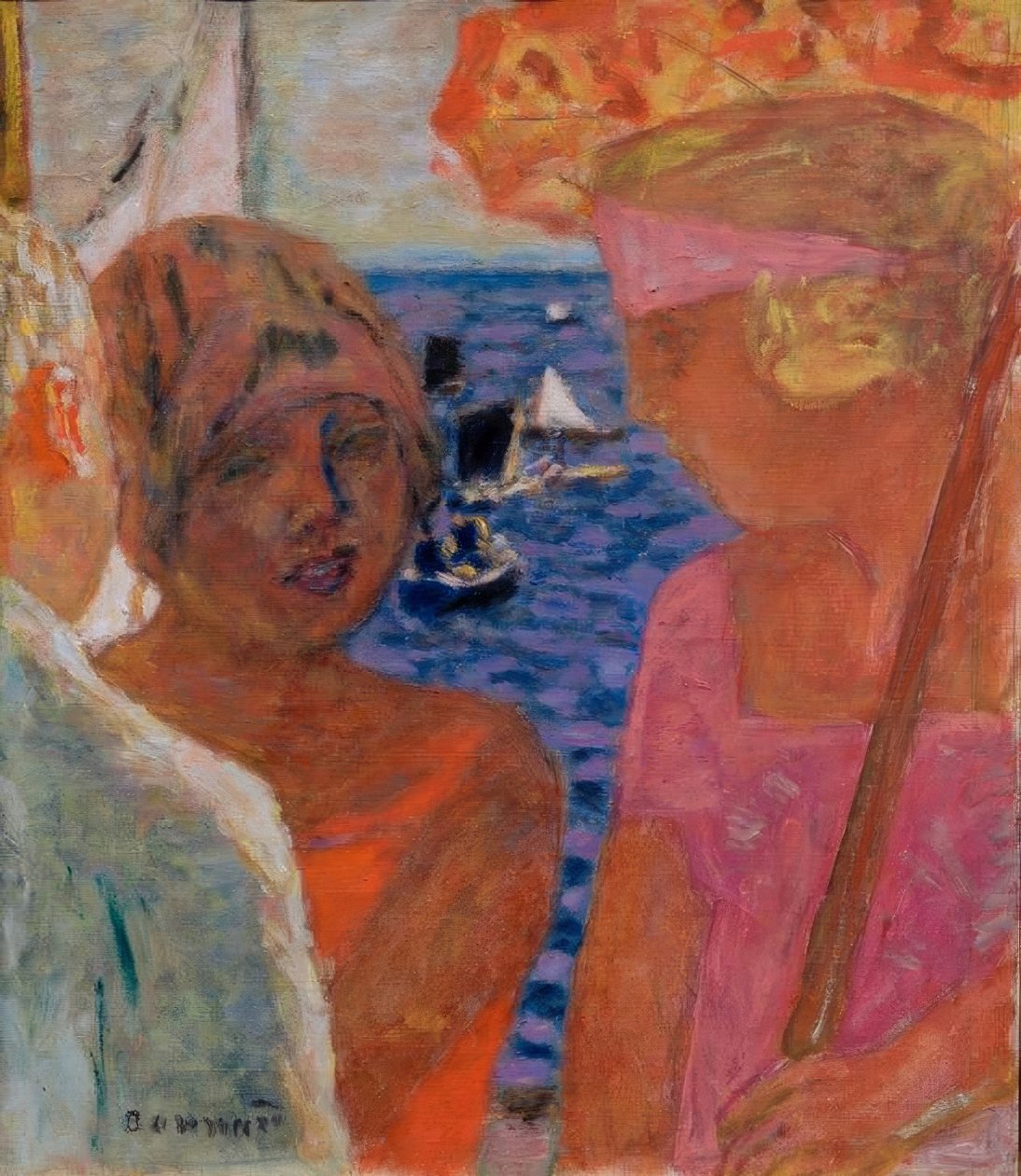 Samtale i Arcachon av Pierre Bonnard