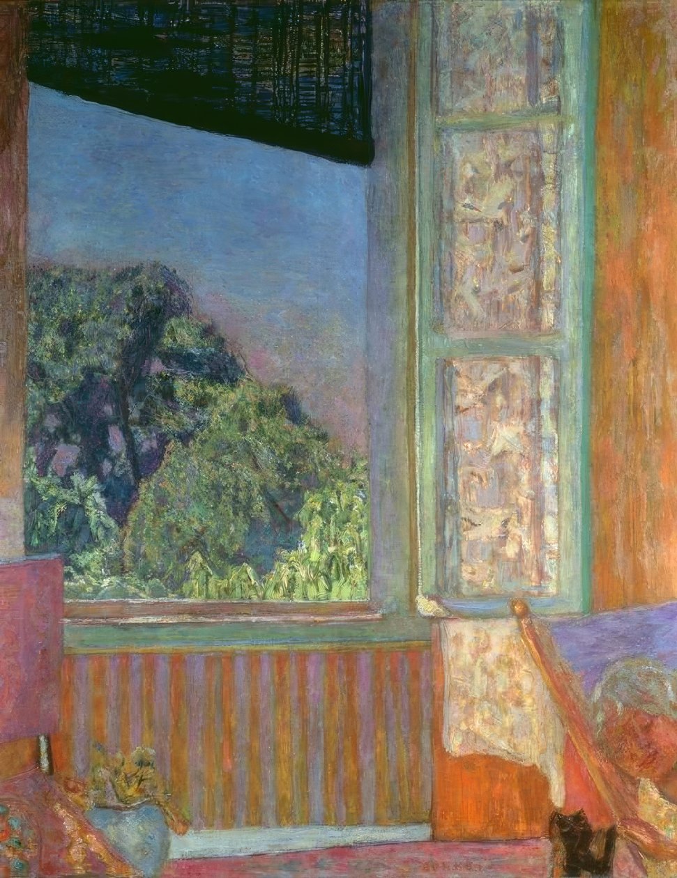 Det åpne vinduet av Pierre Bonnard