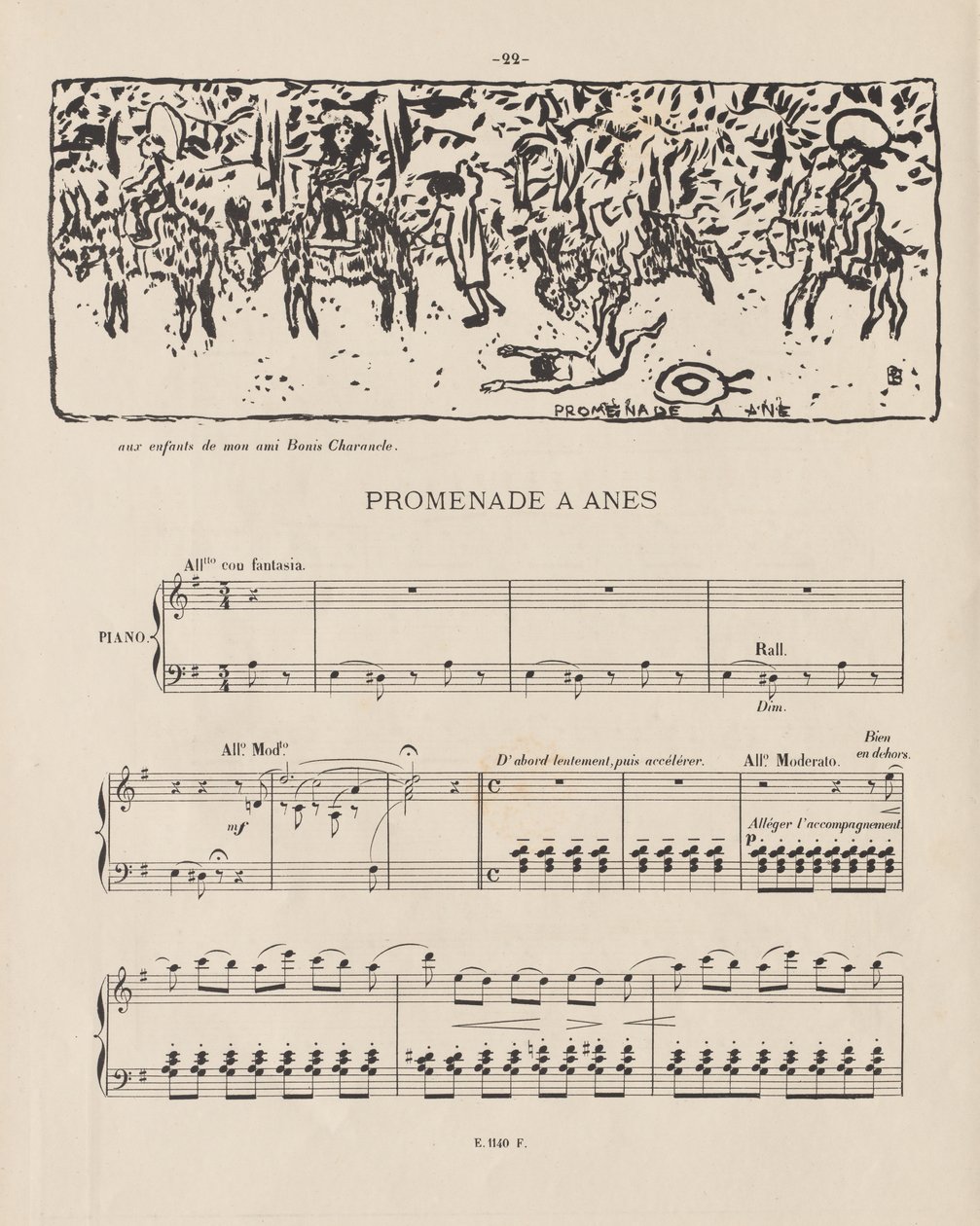 Eseltur av Pierre Bonnard