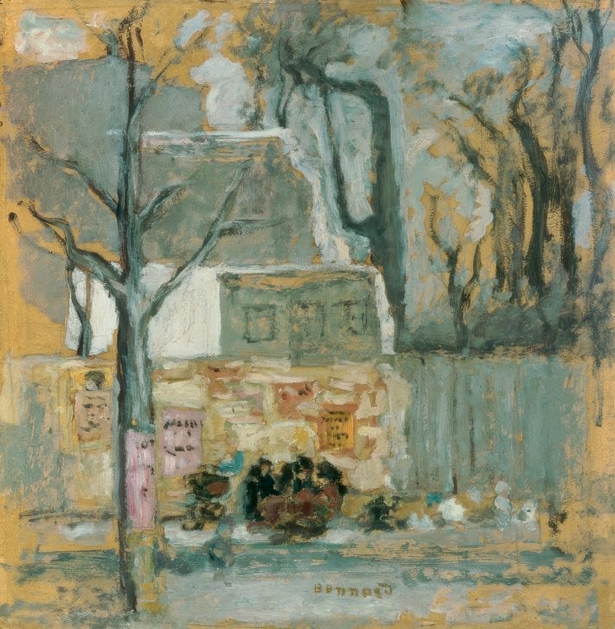 Et hjørne i Paris av Pierre Bonnard