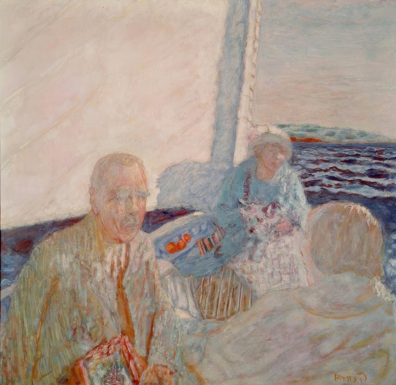 I seilbåten av Pierre Bonnard