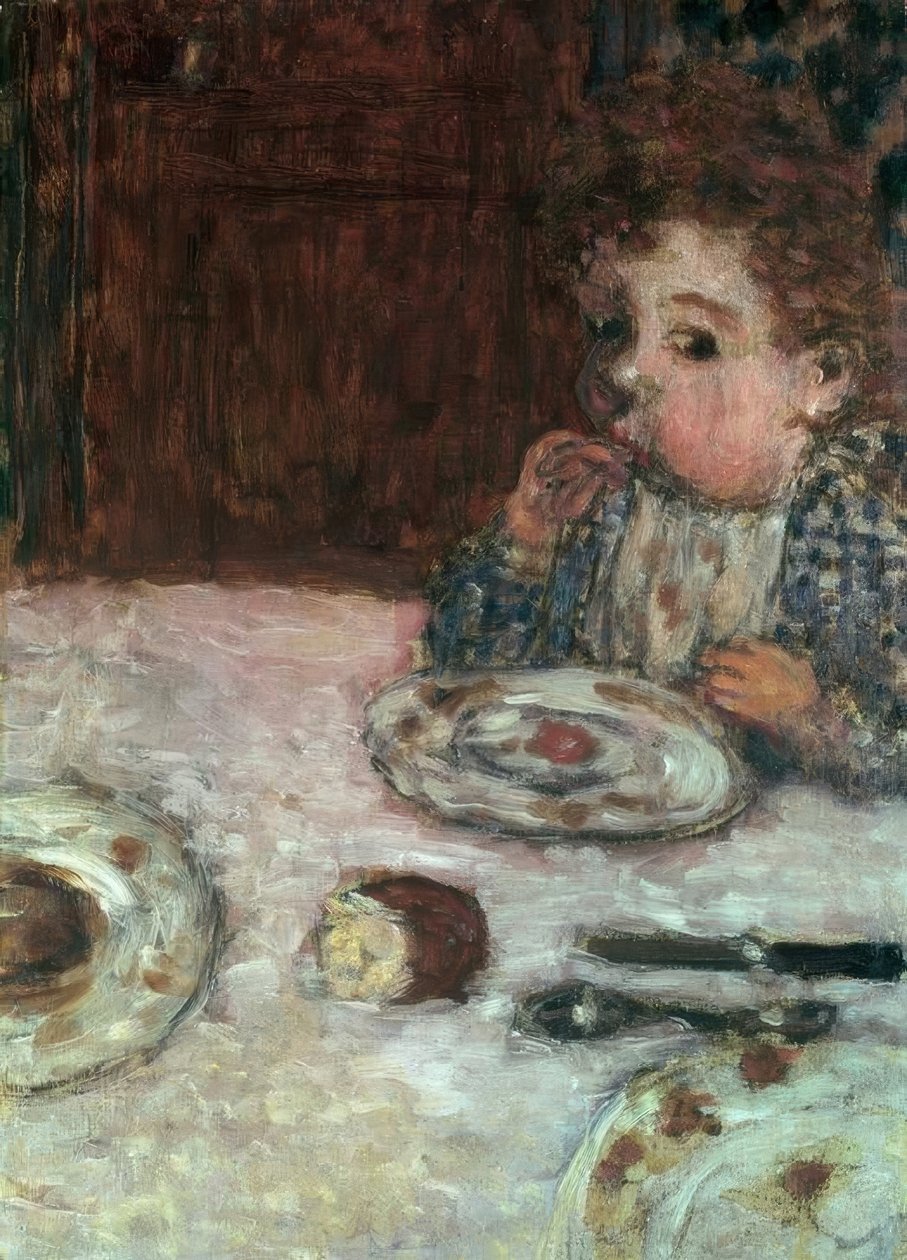 Barn til frokost av Pierre Bonnard