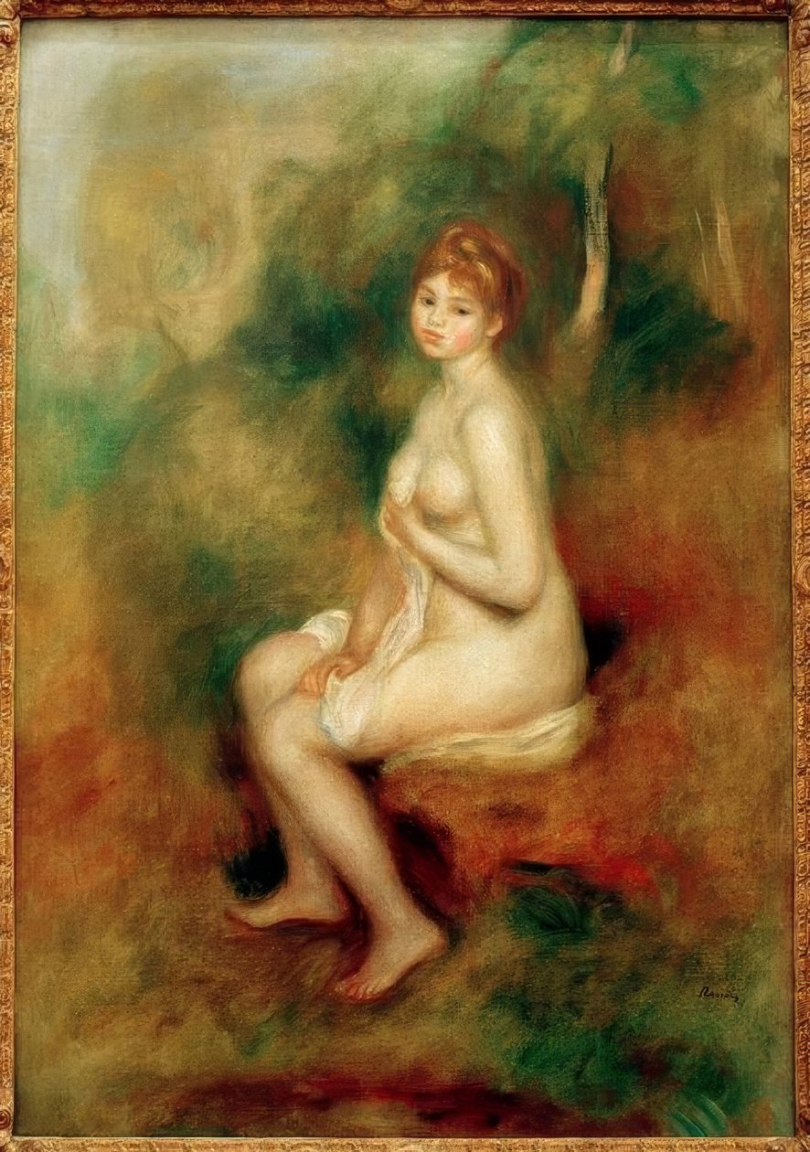 Egretkvinnen av Pierre Bonnard