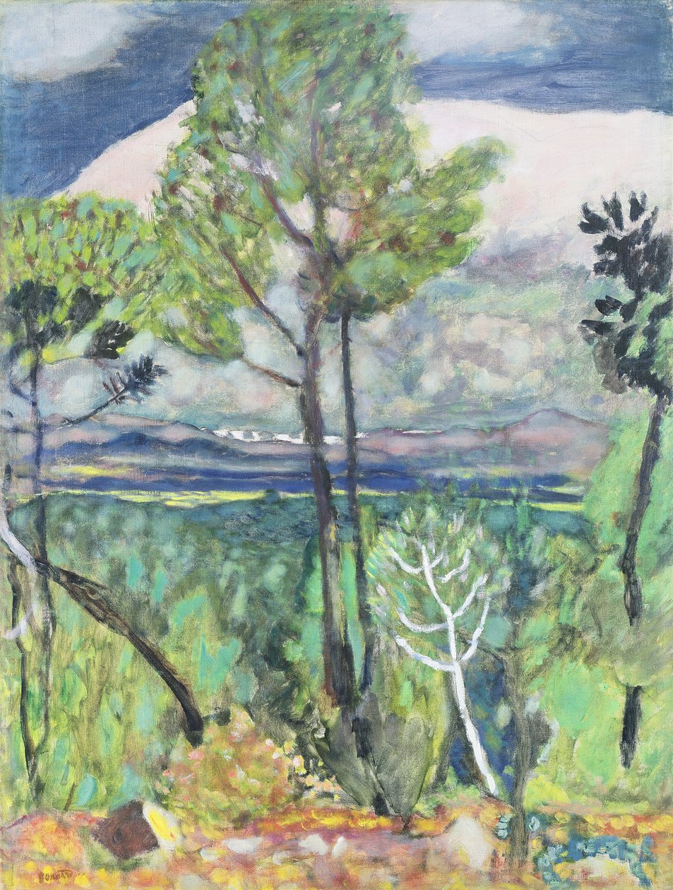 Landskap av Pierre Bonnard