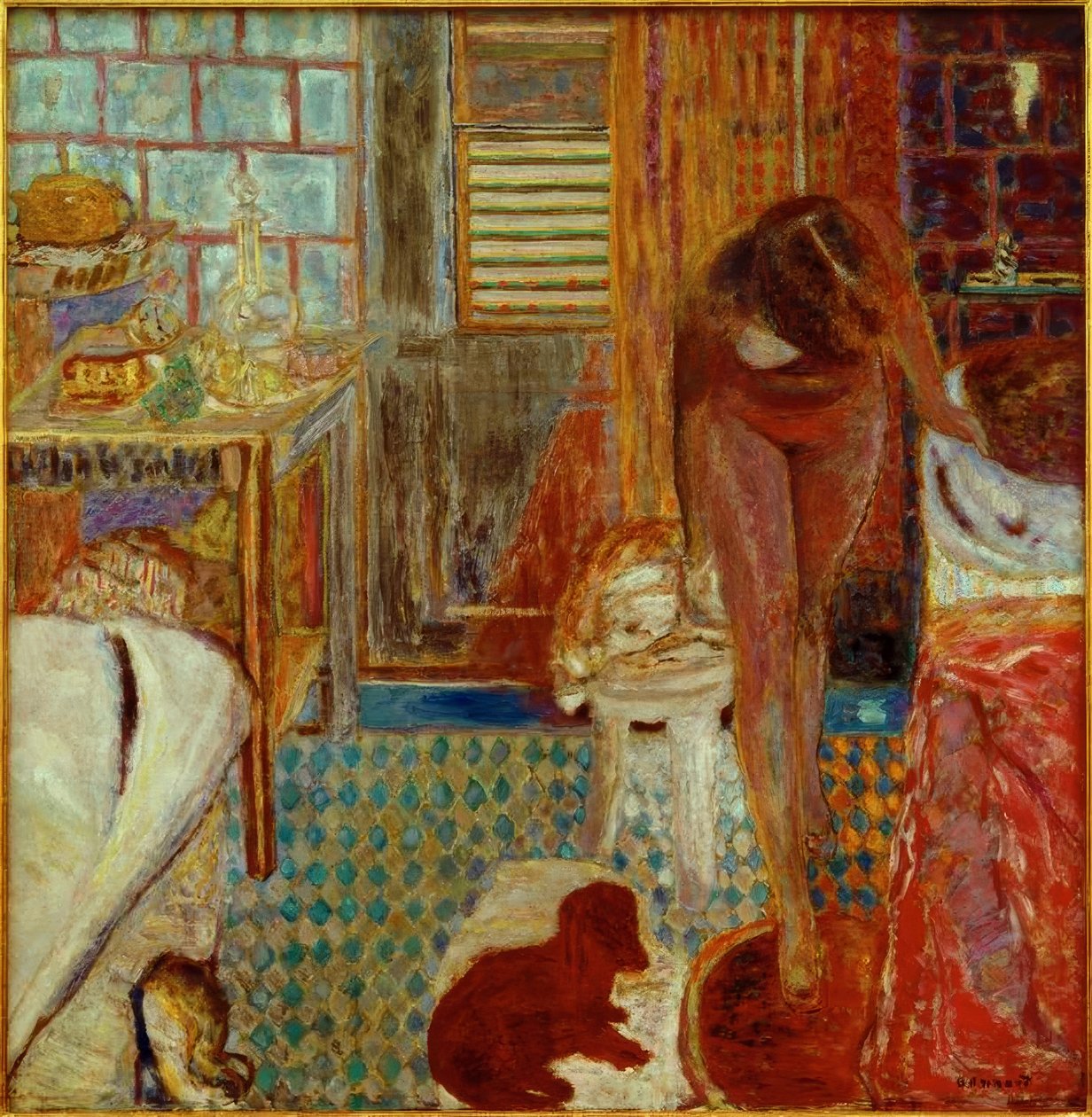 Badet av Pierre Bonnard