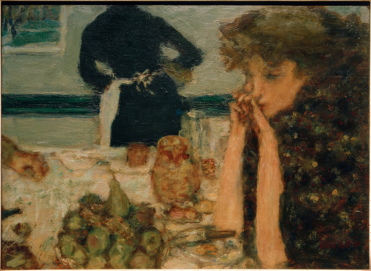 Misia Natansons frokost av Pierre Bonnard
